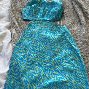 mini open back dress